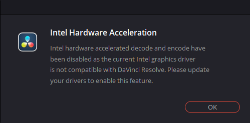 Davinci resolve nvidia online driver